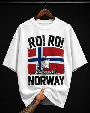 Norway Viking Ship graphic T-shirt