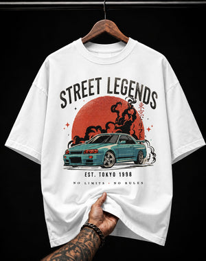 Street Legends Tokyo 1998 JDM graphic T-shirt