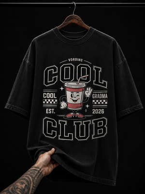 Cool Club Retro Cartoon graphic T-shirt