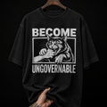 Become Ungovernable Cat graphic T-shirt