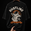 Dustline Howl At The Sun Wolf graphic T-shirt