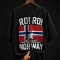 Norway Viking Ship graphic T-shirt