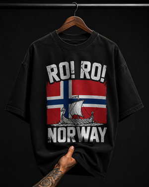 Norway Viking Ship graphic T-shirt