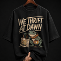 We Thrift At Dawn Frog graphic T-shirt