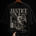 Instice Angel Statue graphic T-shirt