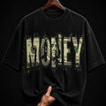 Money Dollar Bill Typography graphic T-shirt