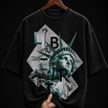 Statue of Liberty New York graphic T-shirt