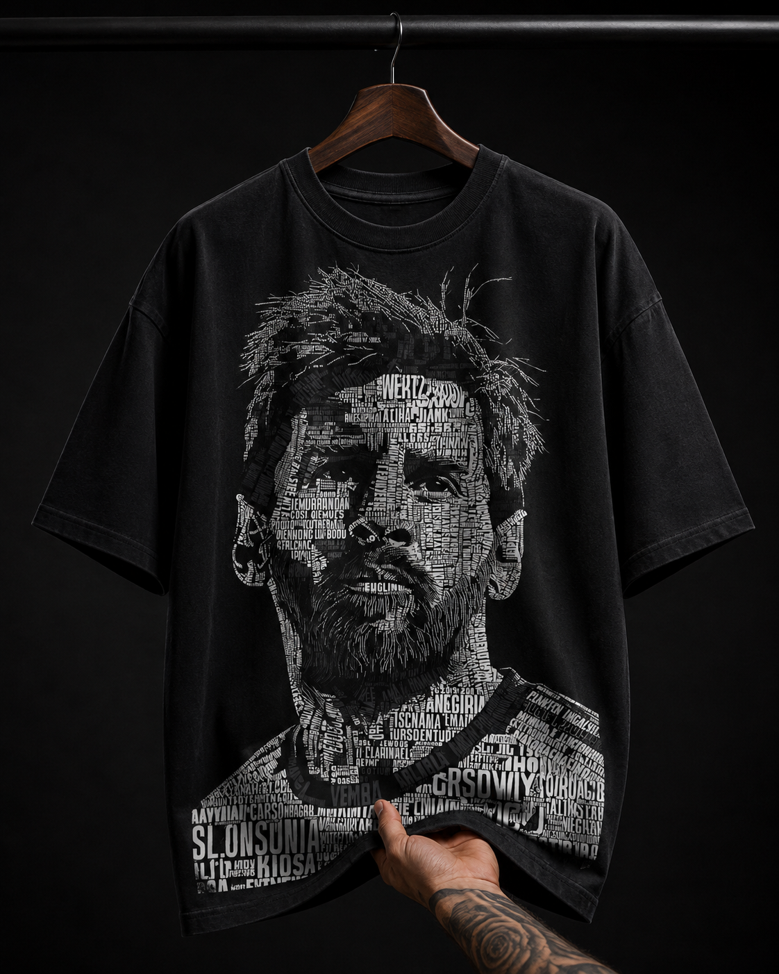 Legendary Football Player graphic T-shirt
