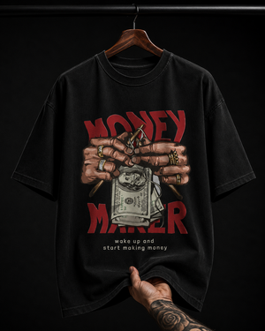 Money Maker Hands graphic T-shirt