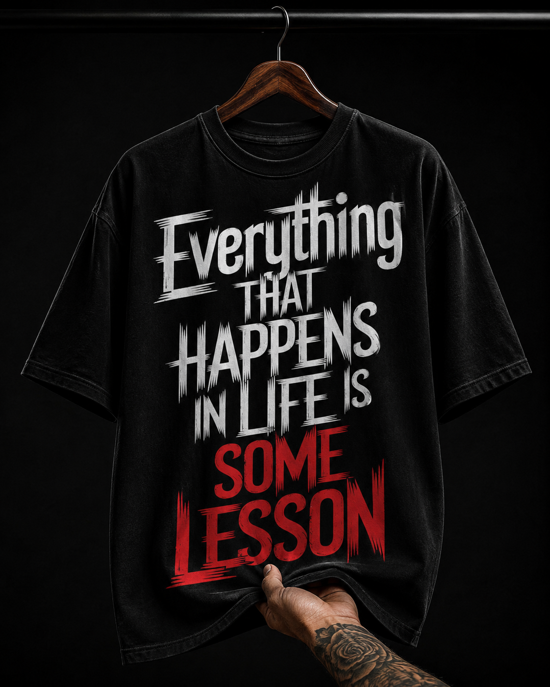 Everything Happens For A Reason graphic T-shirt