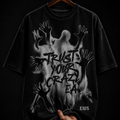 Trust Your Crazy Multi-Hand Ghost graphic T-shirt