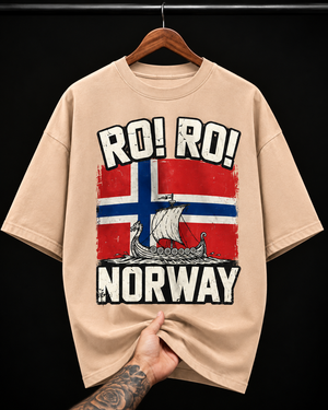 Norway Viking Ship graphic T-shirt