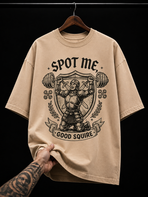 Squire Knight Gym graphic T-shirt