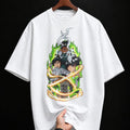 The Eight Inner Gates - Premium Oversized Anime T-Shirt (Black)