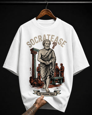 Socratease Philosophy graphic T-shirt